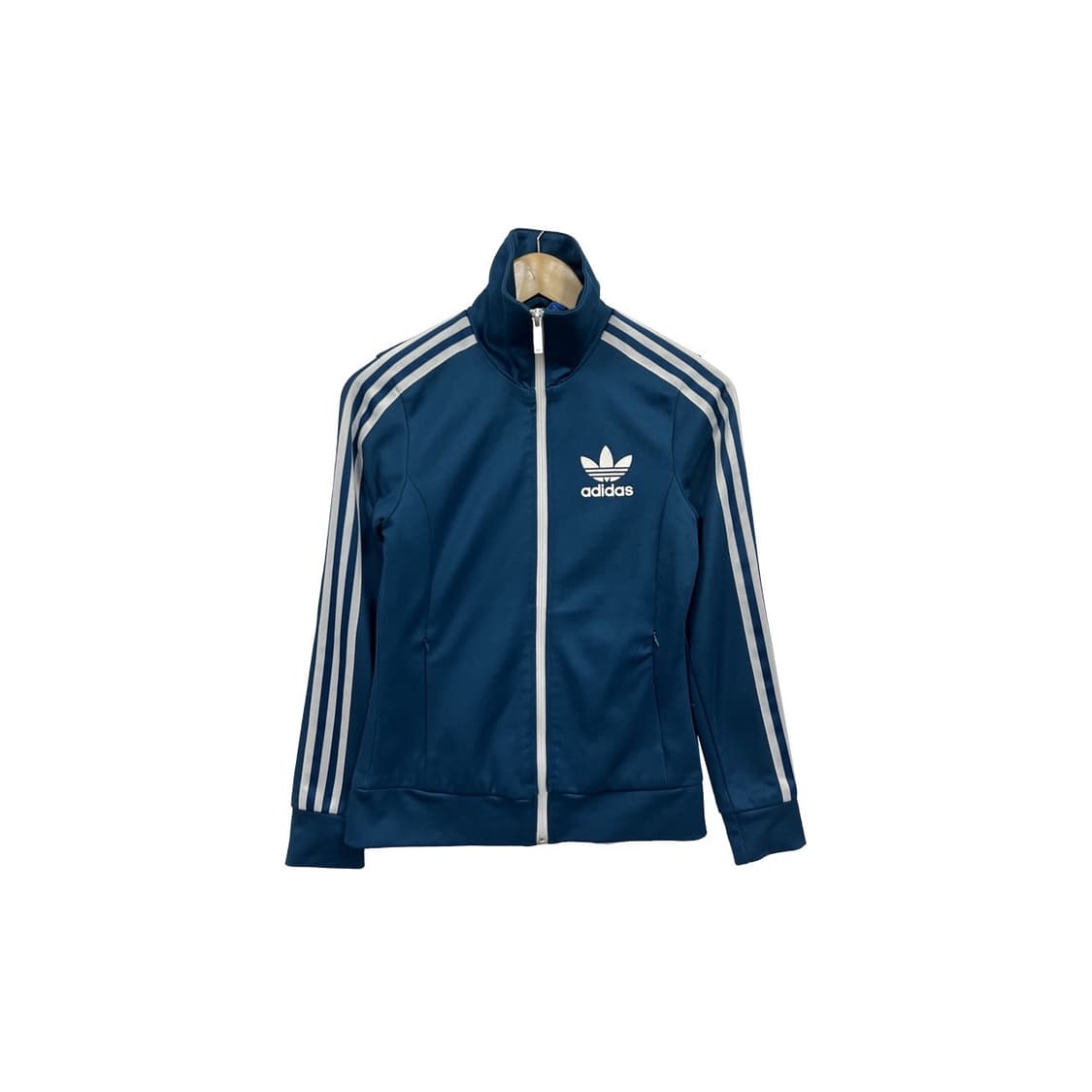Y2K 아디다스 트레포일 유로파 청록 트랙 져지 상품이미지1