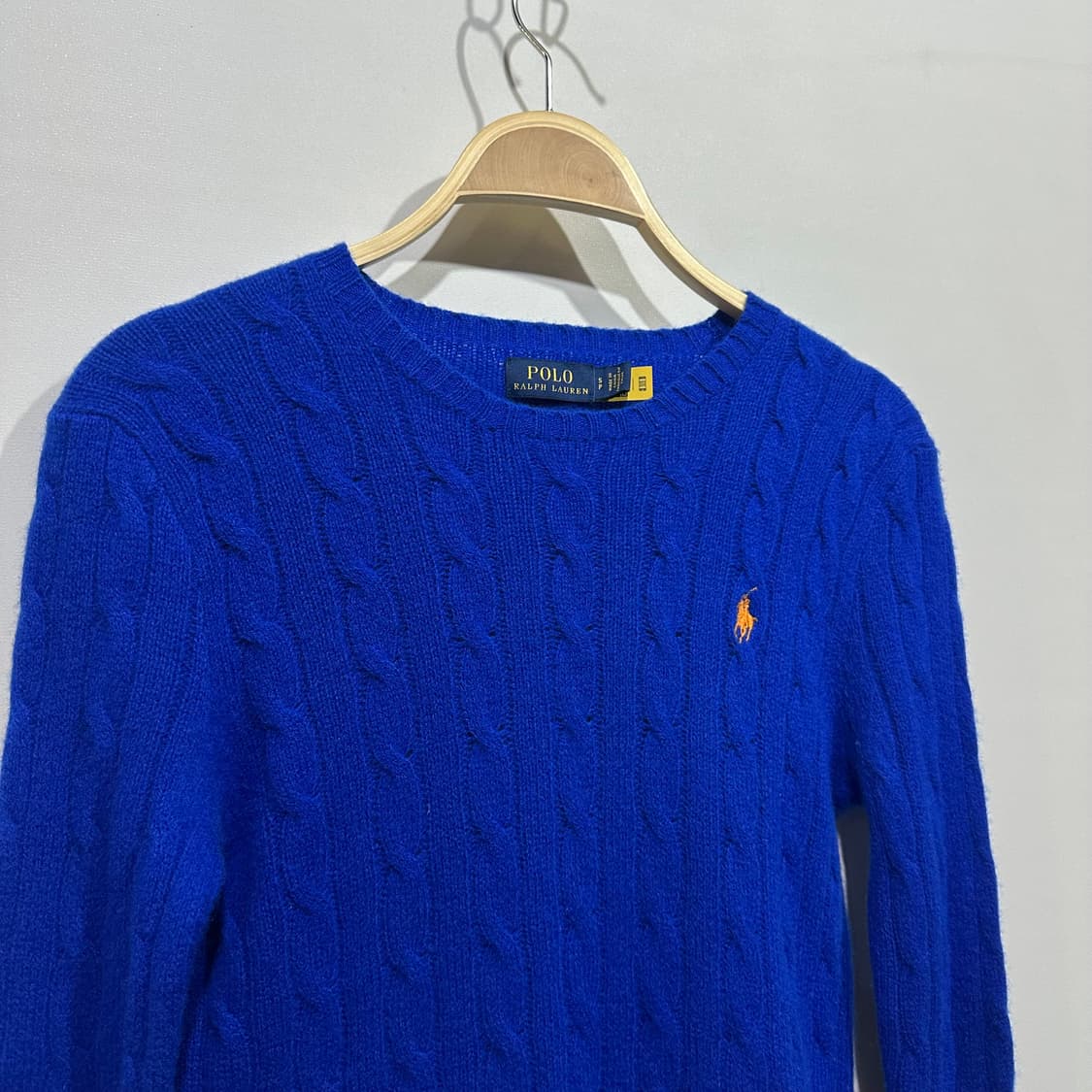 폴로 랄프로렌 꽈배기 니트 판매합니다 상품이미지3