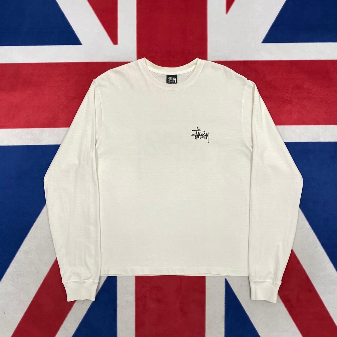 스투시 롱슬리브 M 실측 L  상품이미지1