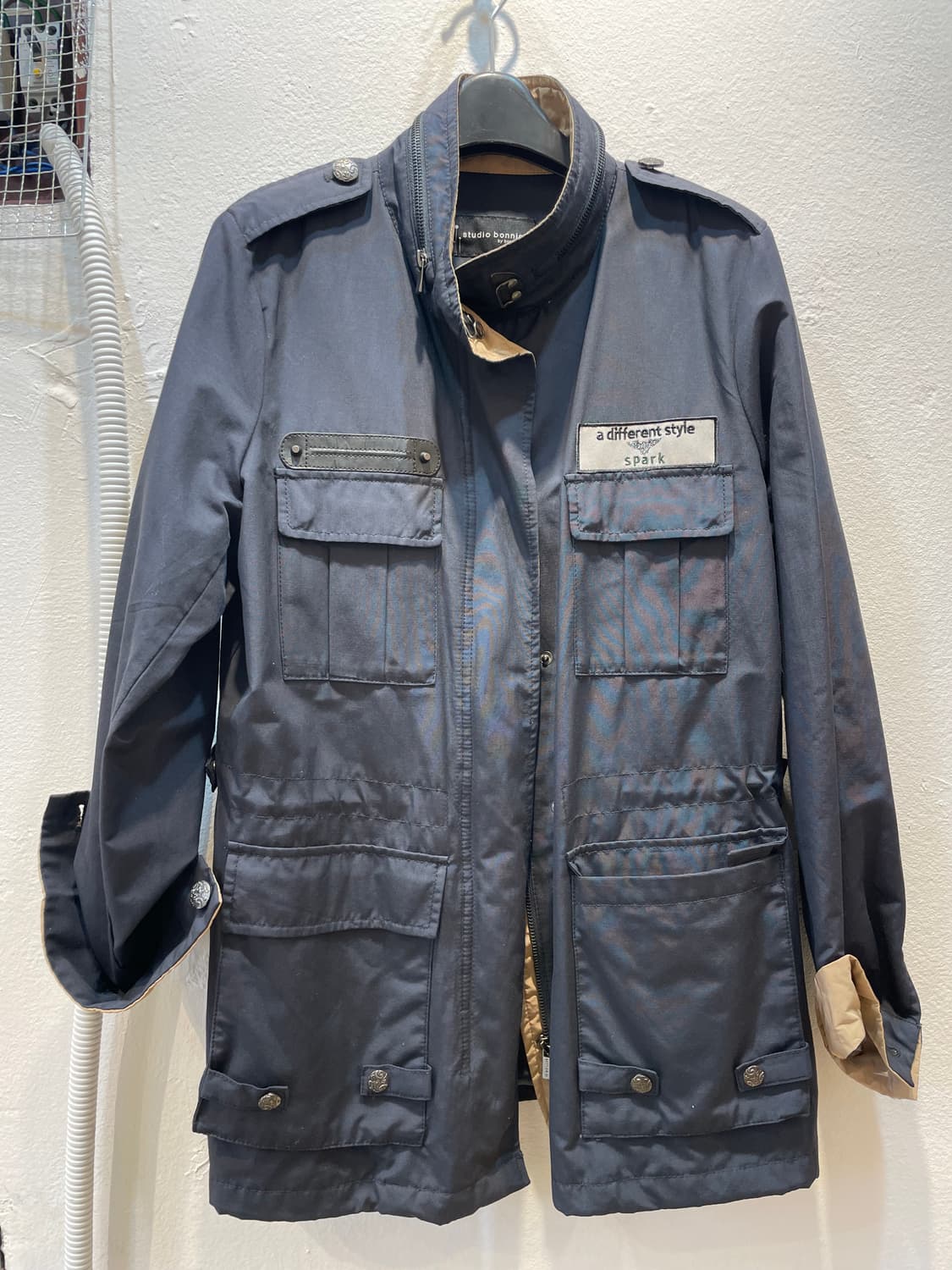 Studio Bonnie  네이비 야상자켓  상품이미지1