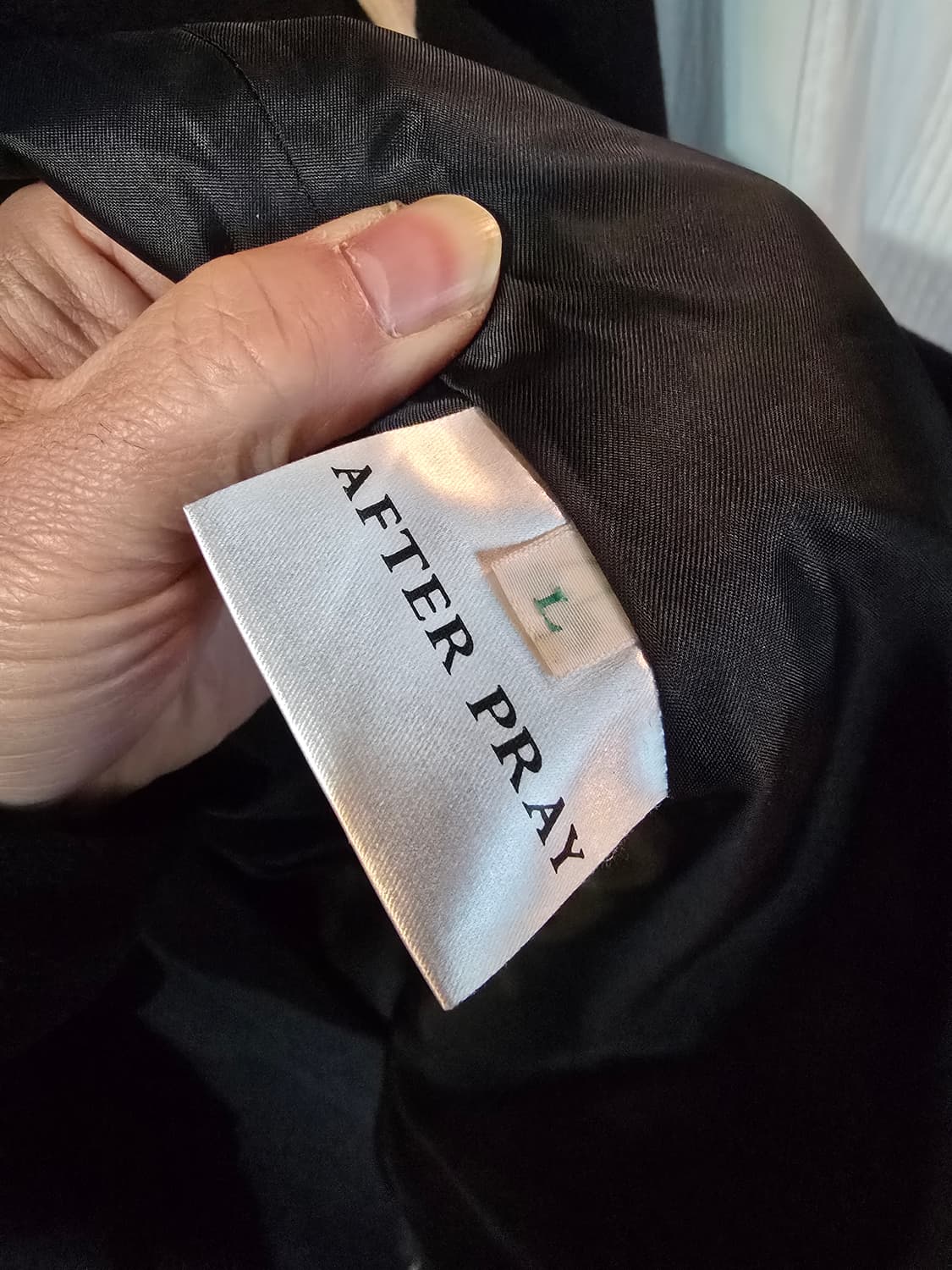 AFTER PRAY 오버핏 떡볶이 코트 상품이미지7