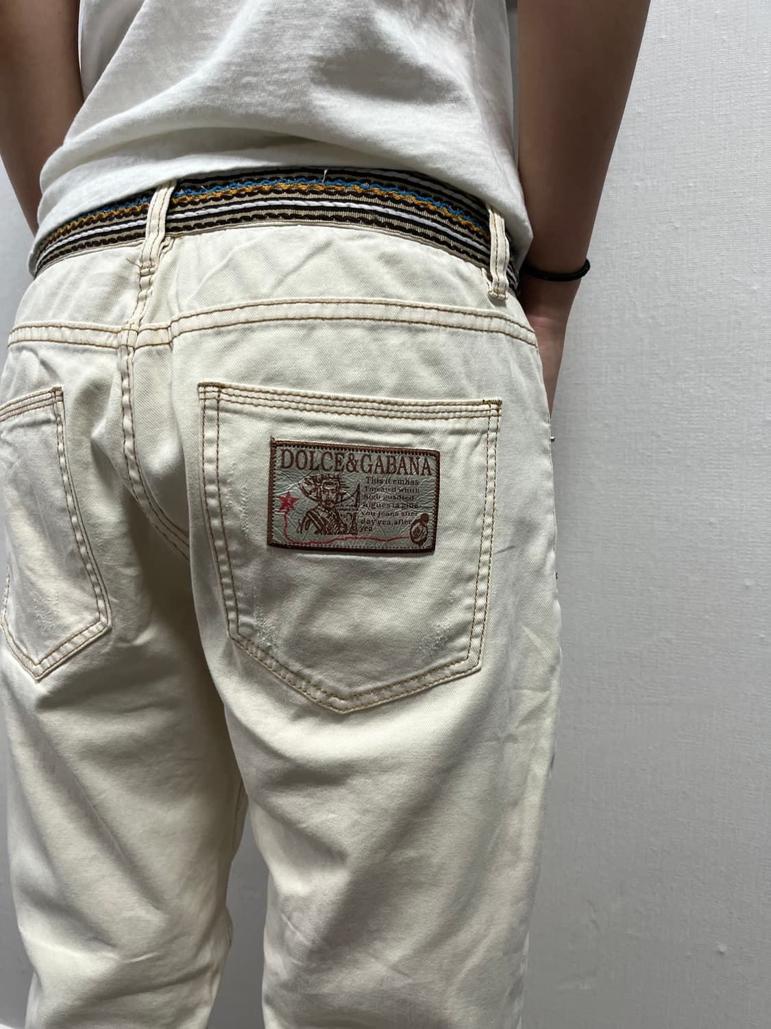 [32] 돌체앤가바나 크림진 상품이미지4