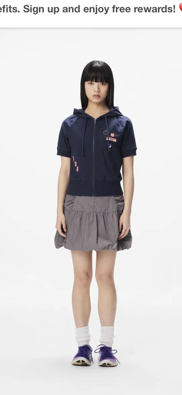 썬러브 패치 후드 집업 상품이미지2