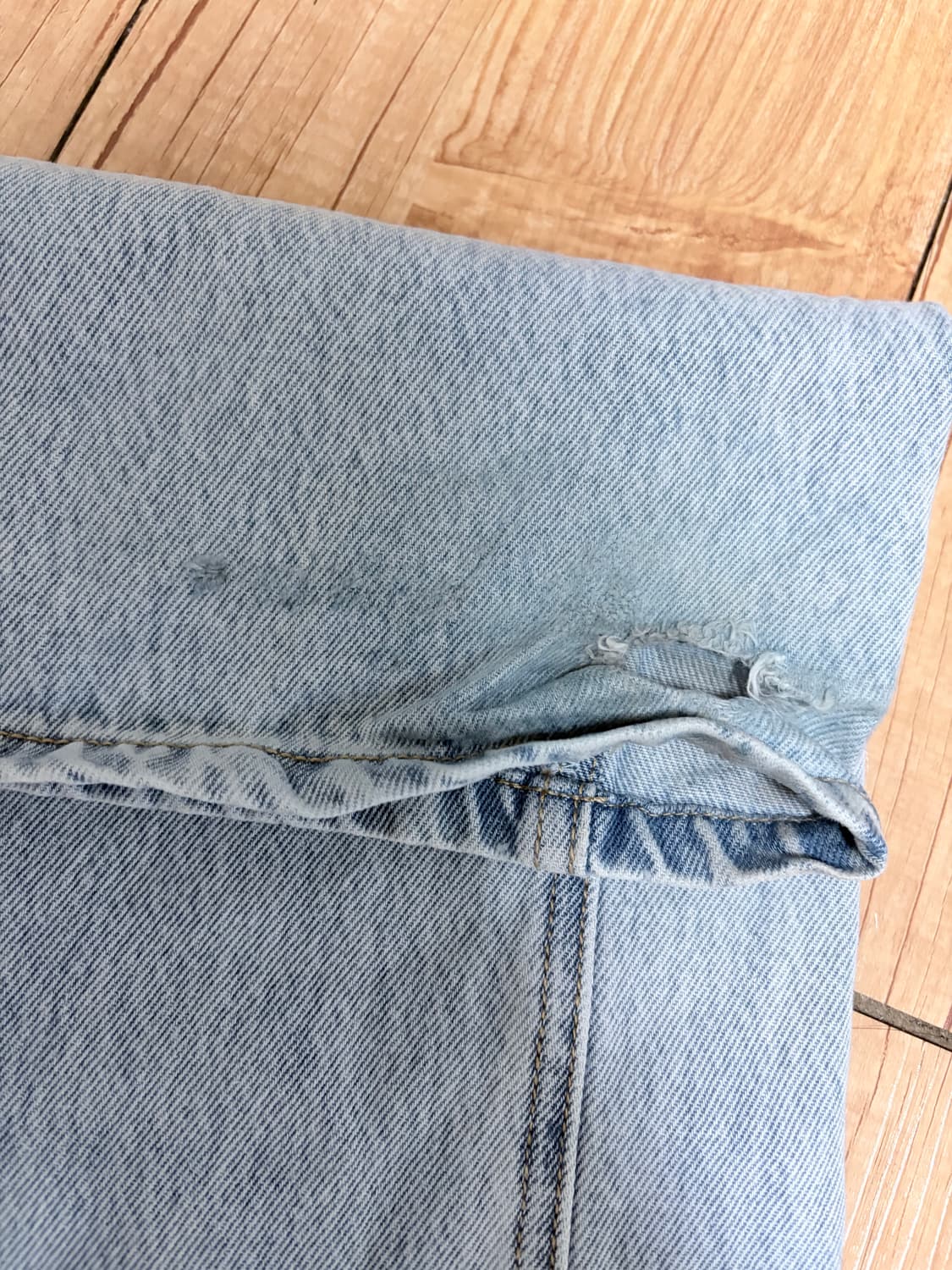 인사일런스 도밍고 워시드 데님 팬츠 상품이미지2