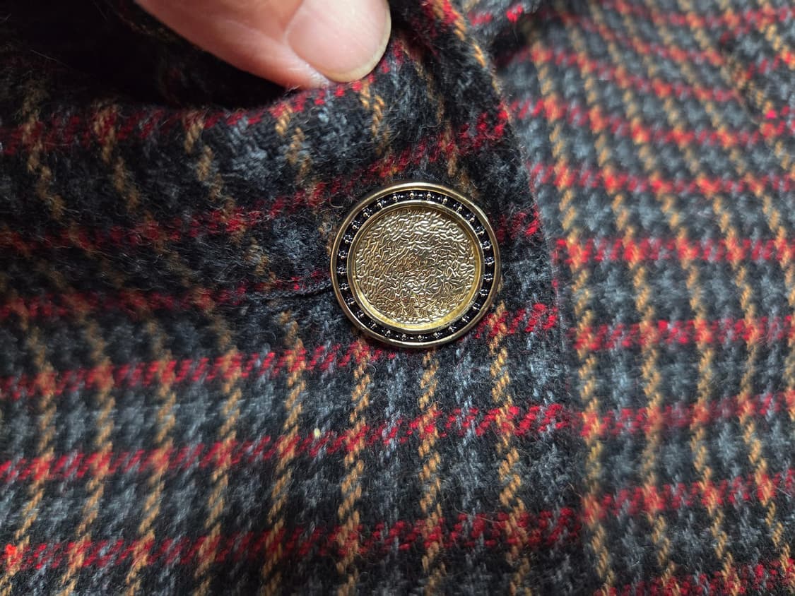 페미니크(FMNQ) 90's 체크자켓 프리사이즈 새상품 상품이미지8