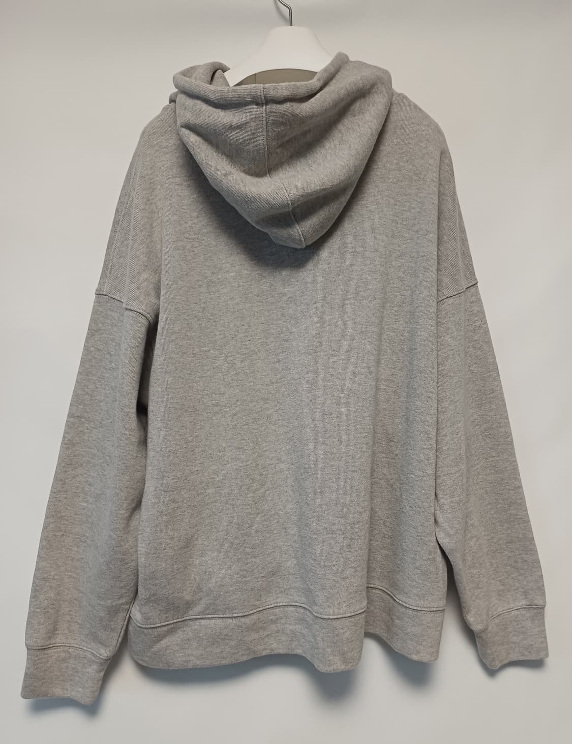 247시리즈 그레이 후드티 (오버핏) 상품이미지2