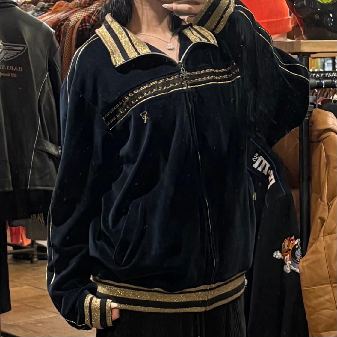 [HI] VTG 벨벳져지 블랙 상품이미지4