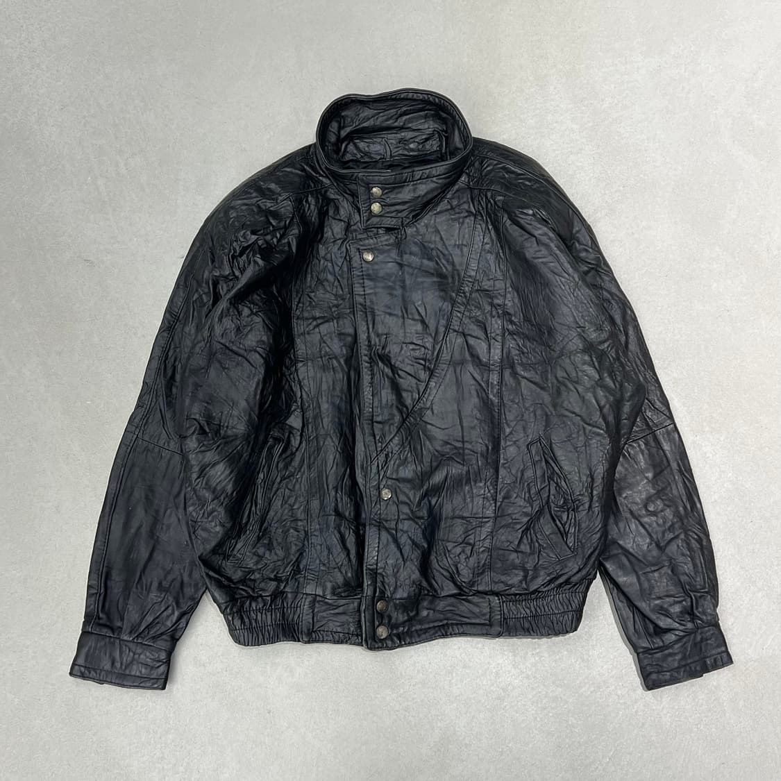 코사노바 레더 봄버자켓 s09063 상품이미지1