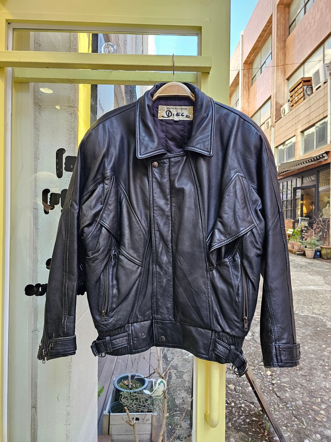 Disco 램스킨 블랙 라이더 레더(누빔안감) 상품이미지2