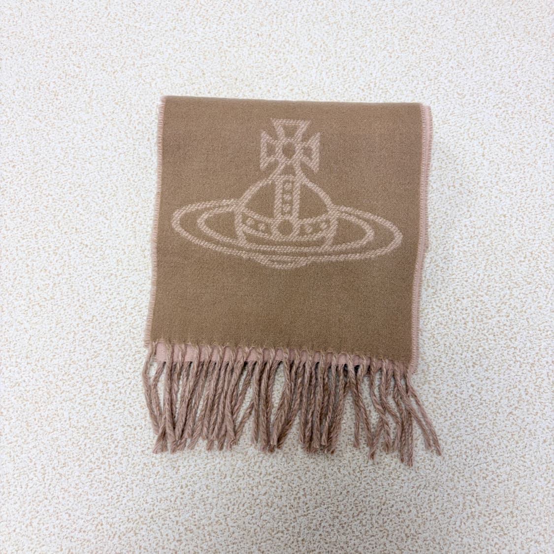 비비안웨스트우드 리버시블 빅로고 울 머플러 상품이미지5