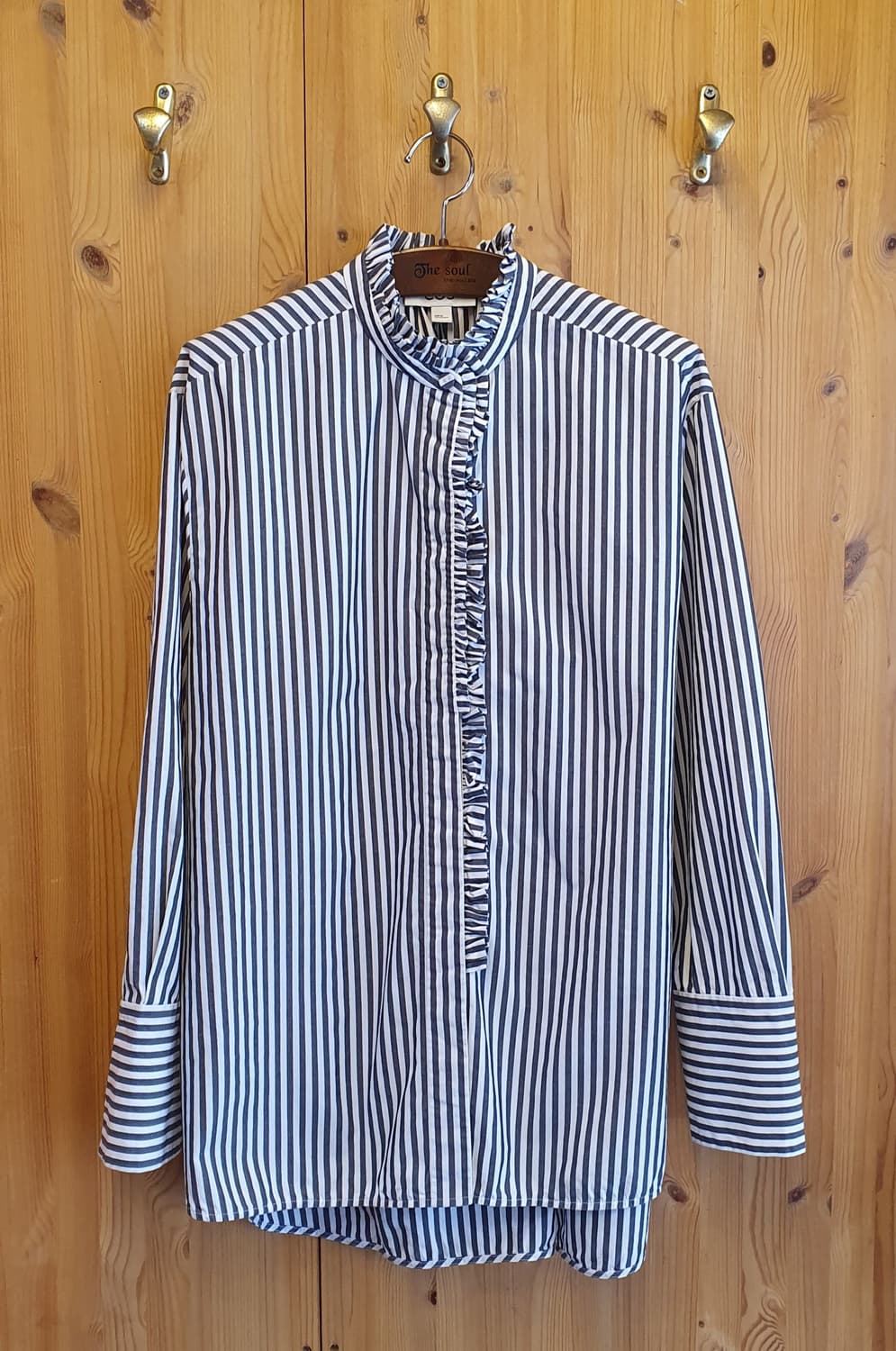 88.COS 프릴 스트라이프 셔츠 상품이미지1