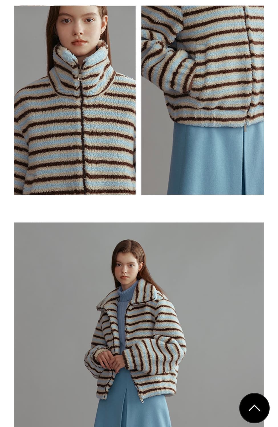 And you 울 점퍼 후리스 상품이미지1