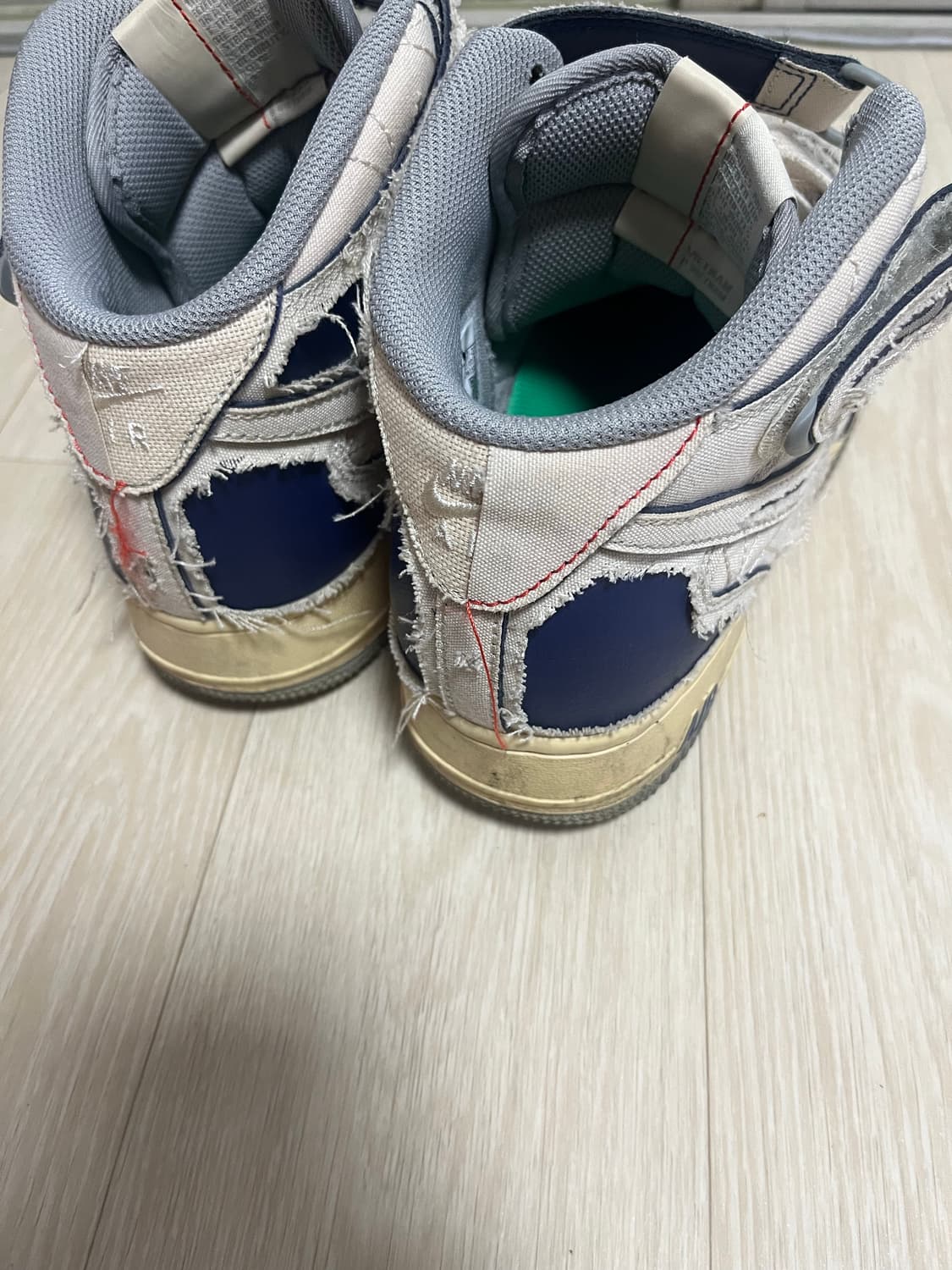 나이키 에어포스 1 미드 '07 펄 화이트 상품이미지2