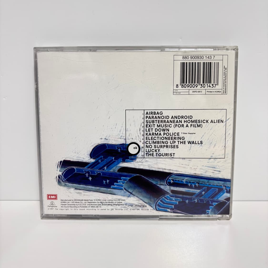 (초판) Radiohead – OK Computer 1997 상품이미지2