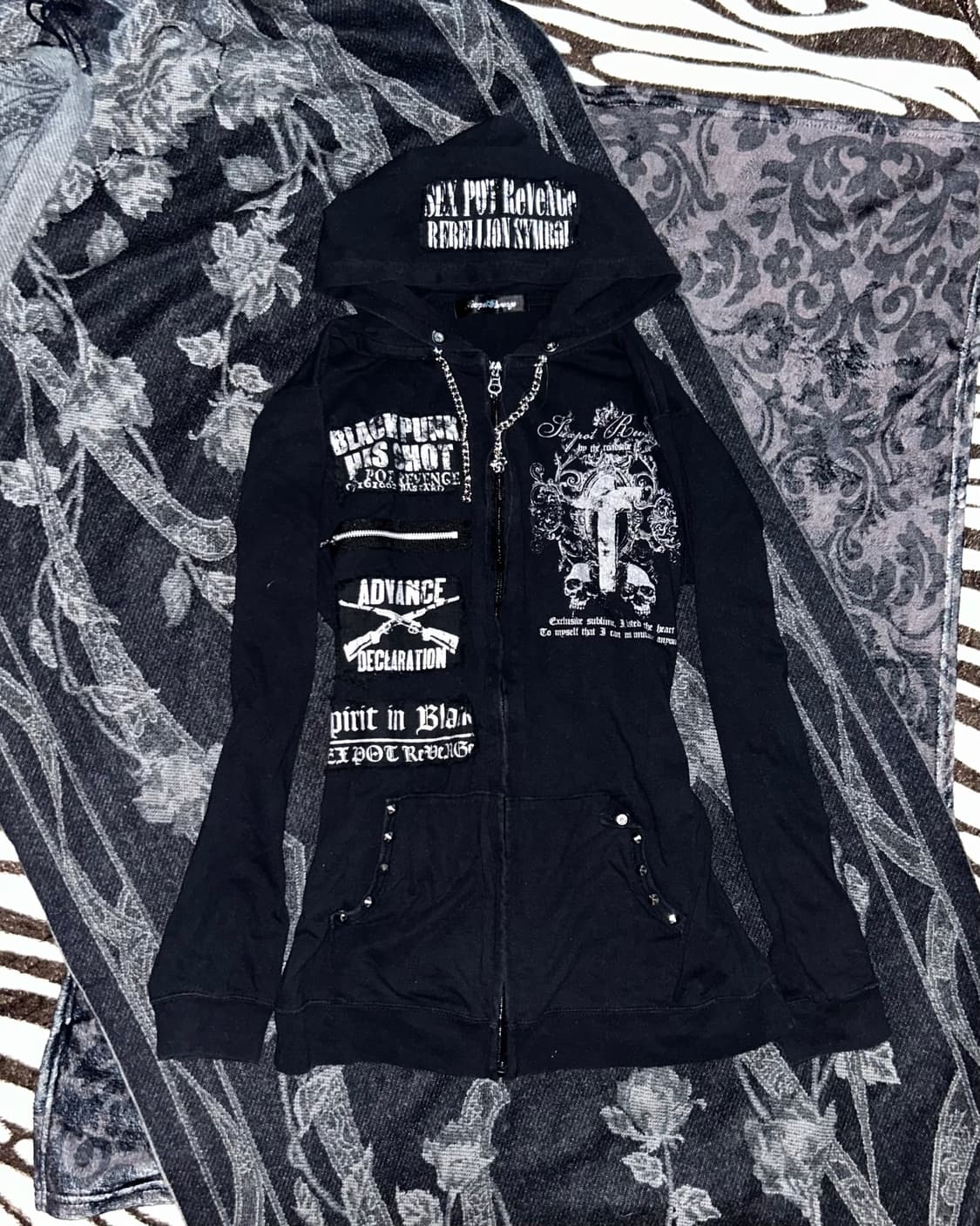 sexpotrevenge zip-up hoodie 상품이미지5