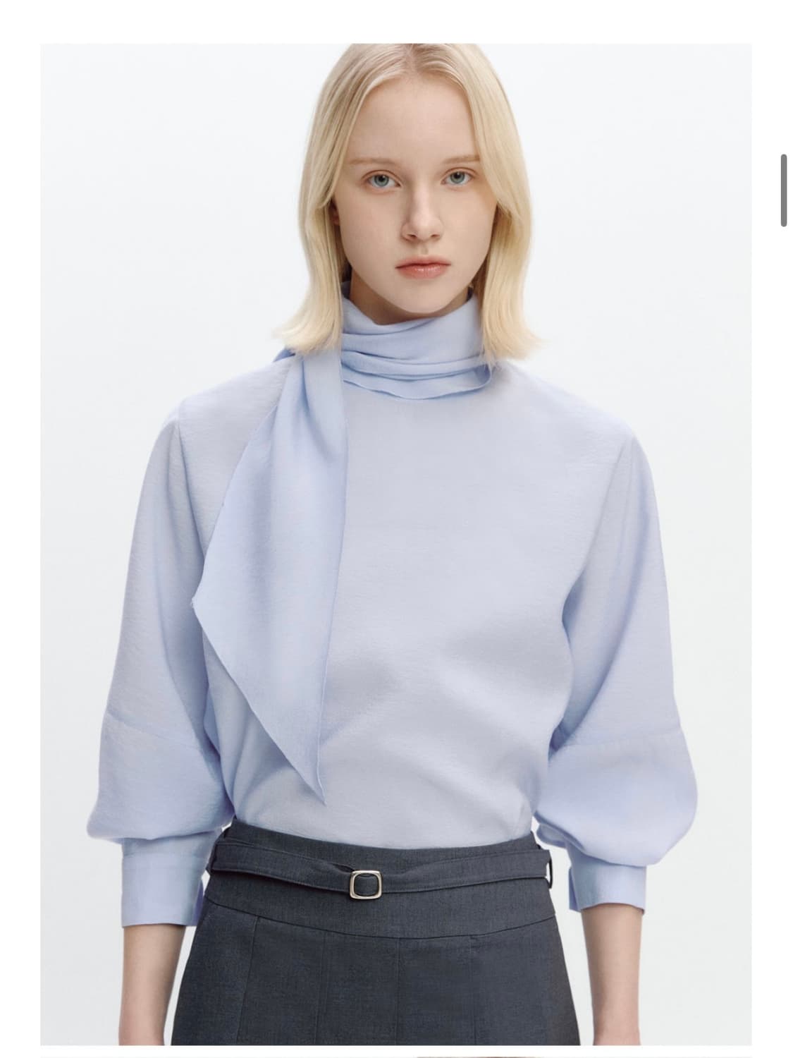 그레이데시온 타이 블라우스 (하객룩) 상품이미지1