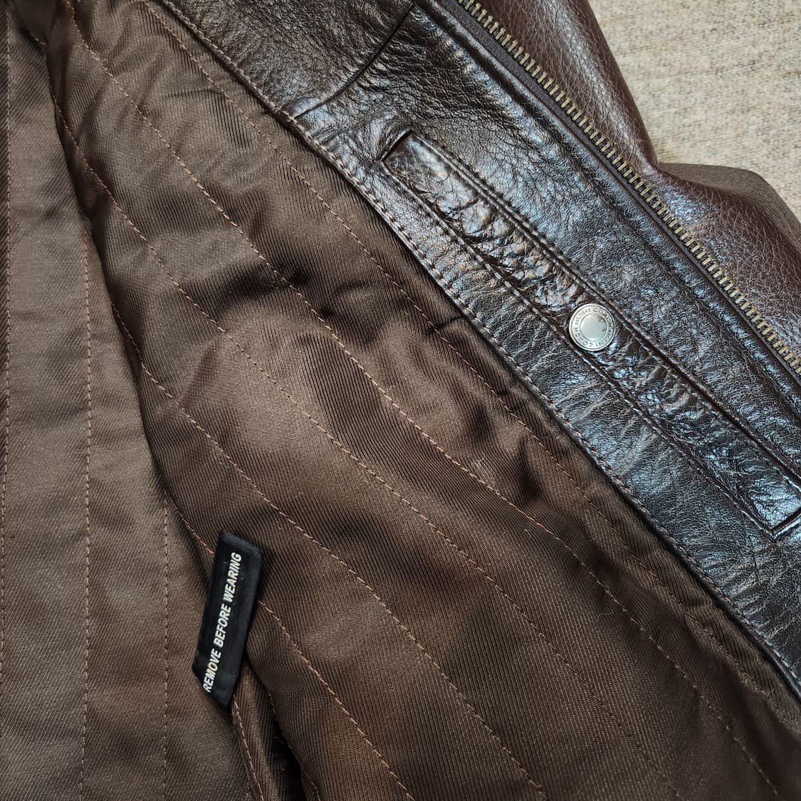 Coach 올드 코치 헤비 소가죽 스포츠 자켓 95~100 상품이미지6