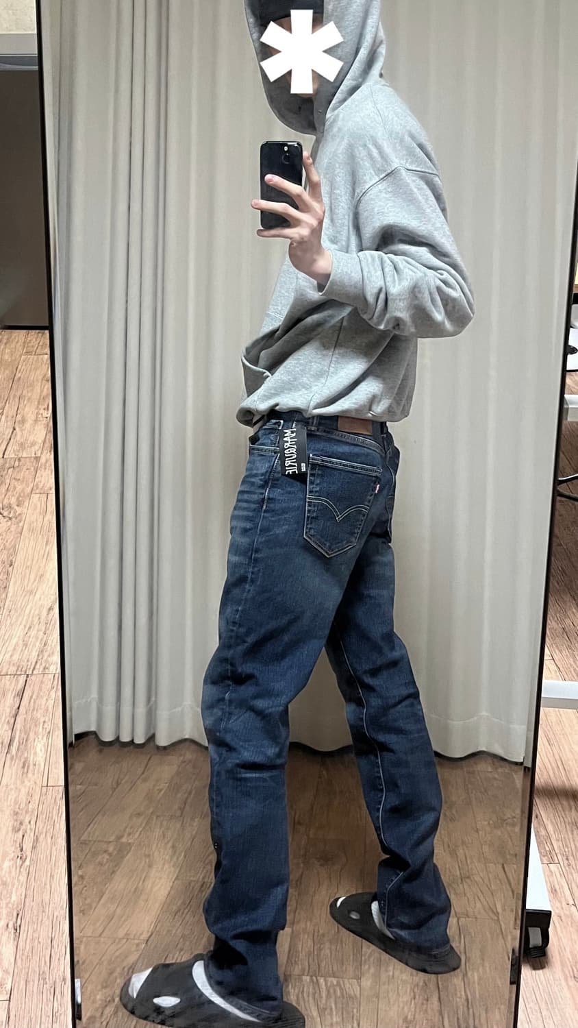 인템포무드 해비 코튼 썸홀 후디 L 상품이미지7