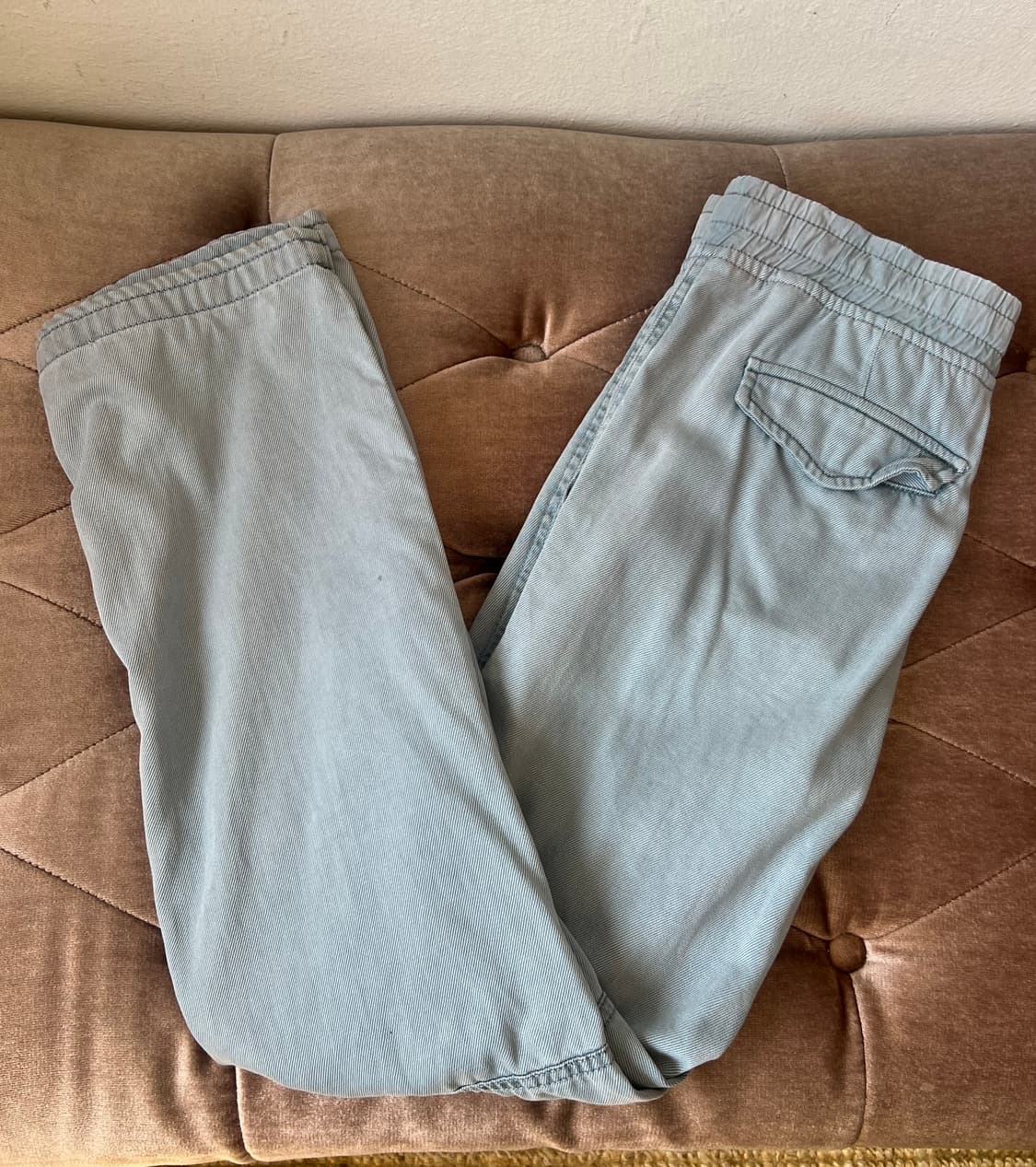 자딕앤볼테르 여성 연청 밴딩슬랙스 밴딩팬츠 상품이미지1