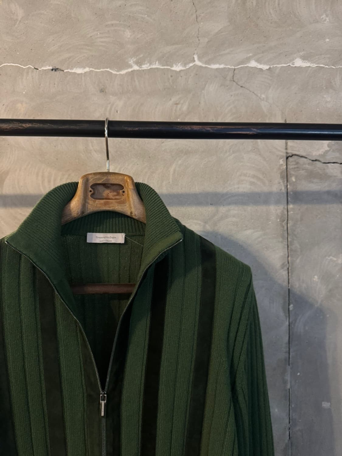 에르메네질도 제냐 짚업 니트 100 상품이미지4