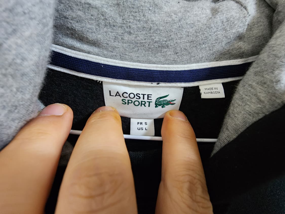 (L)라코스테 후드티 상품이미지4