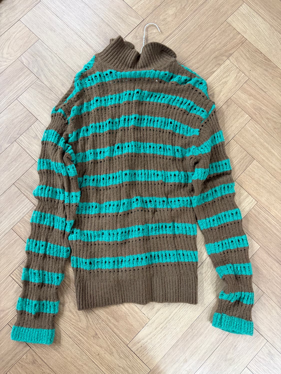 엔더슨벨 버블 스트라이프 니트 상품이미지2