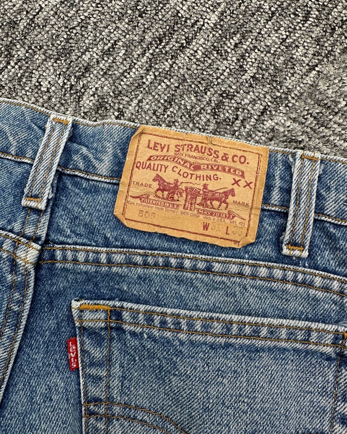 (허단38)80'S 리바이스 USA 505-M1120 상품이미지5