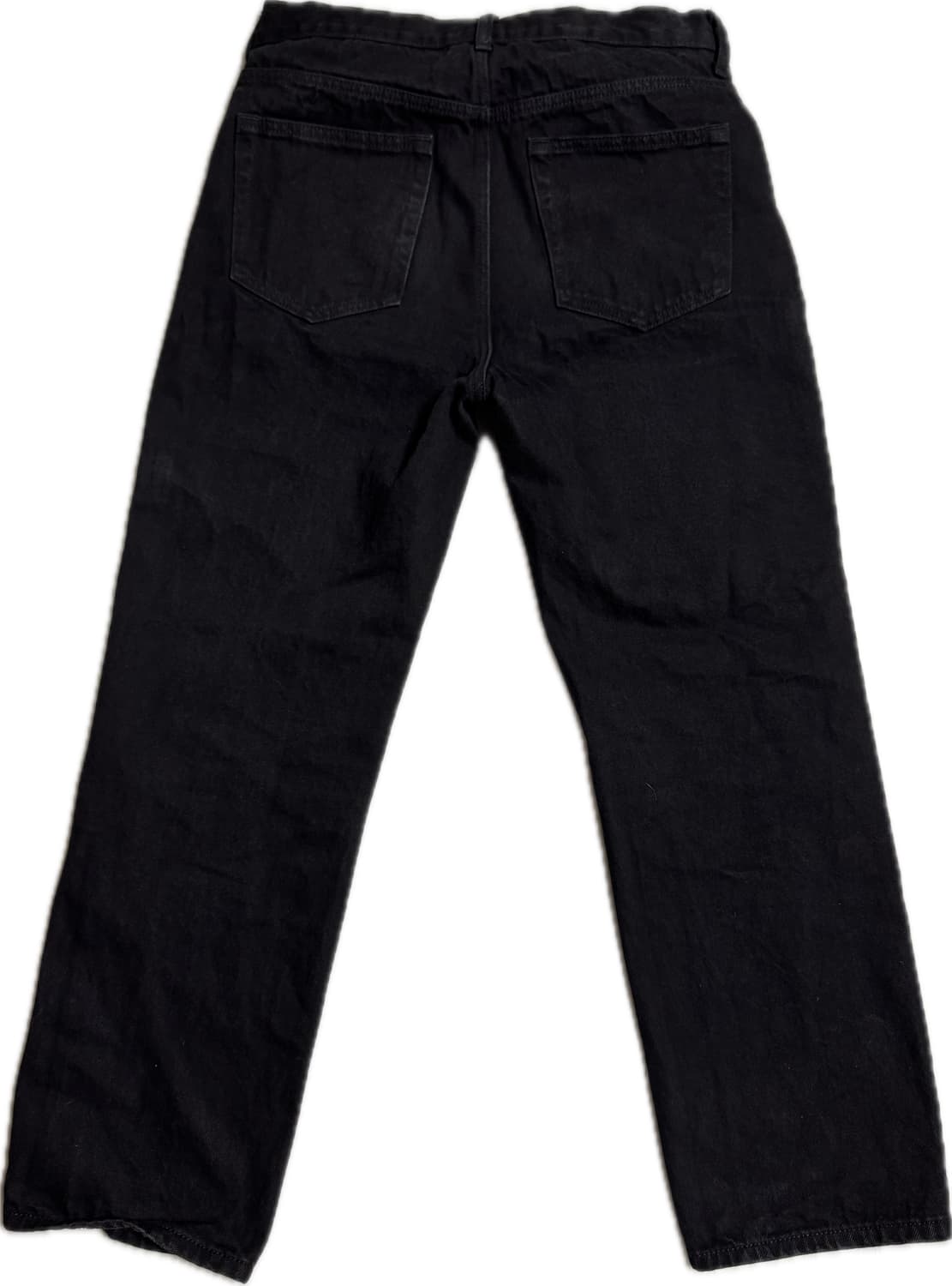 무신사 스탠다드 데님 3개 와이드 / 스트레이트 허리 30-31 상품이미지5