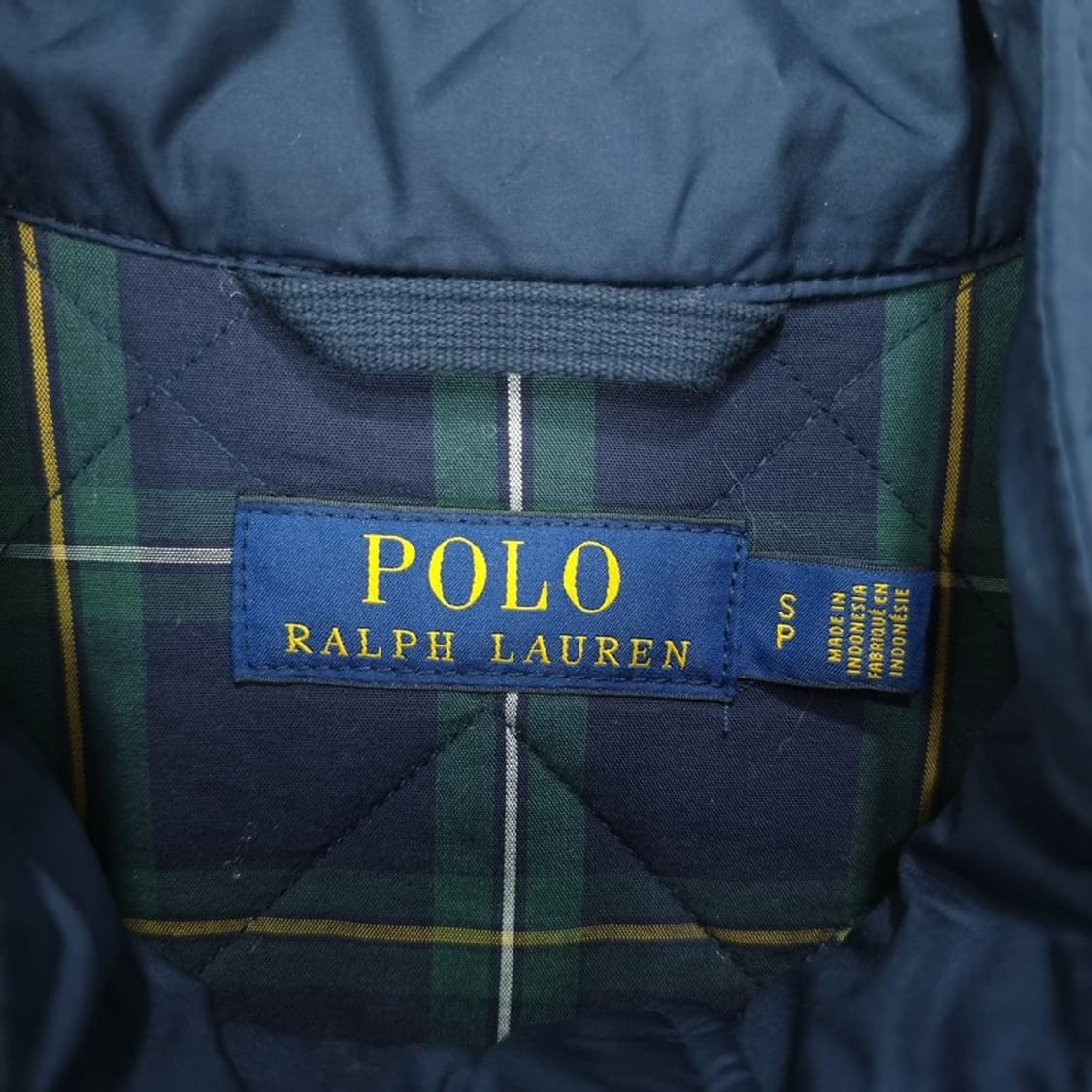 [폴로 랄프로렌] 포니 로고 자숴 퀄팅 자켓 네이비 M19480 상품이미지9