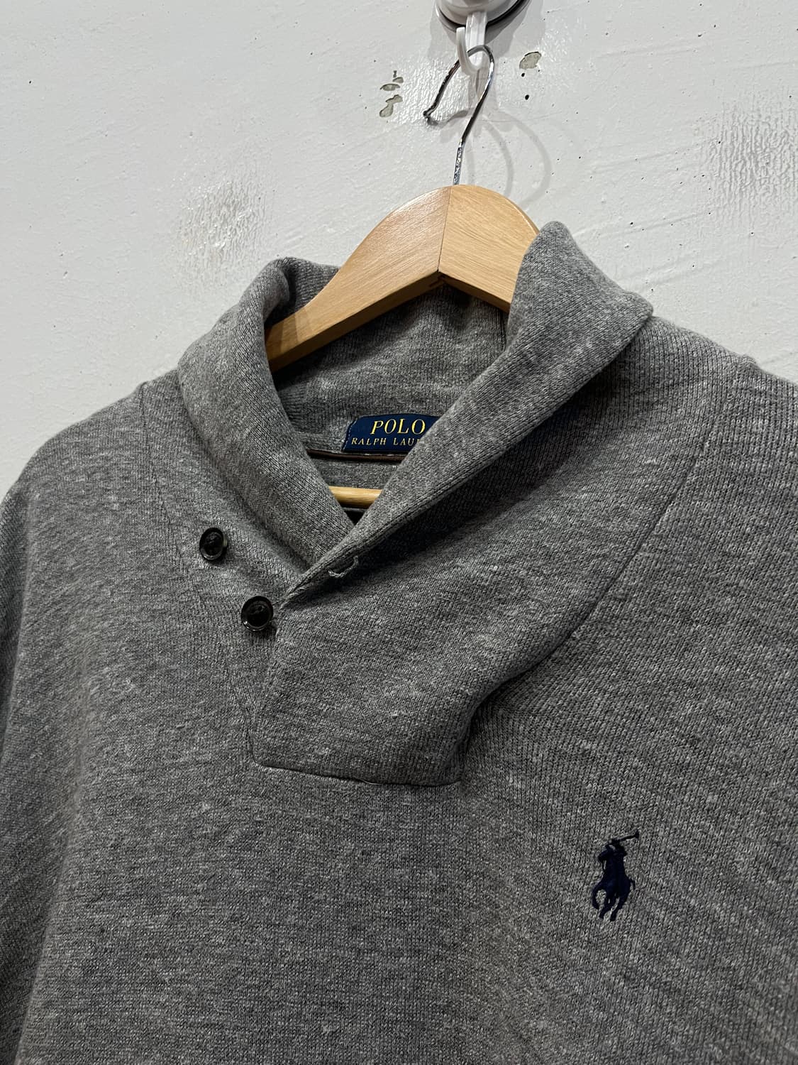 폴로랄프로렌 엘보패치 숄카라 스웻셔츠 맨투맨 L 상품이미지2