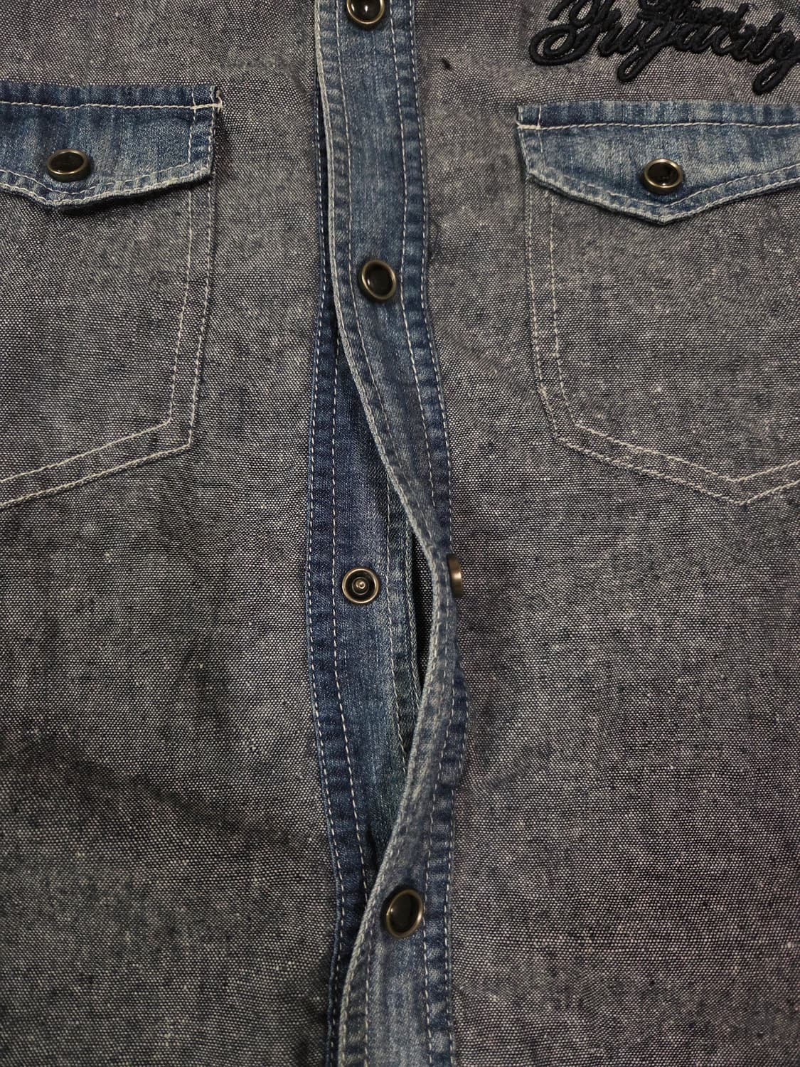 in the attic 샴브레이 웨스턴 셔츠 상품이미지5