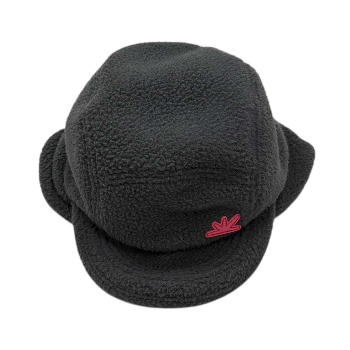 썬러브 파일 플리스 이어플랩 캡 모자 차콜 상품이미지2