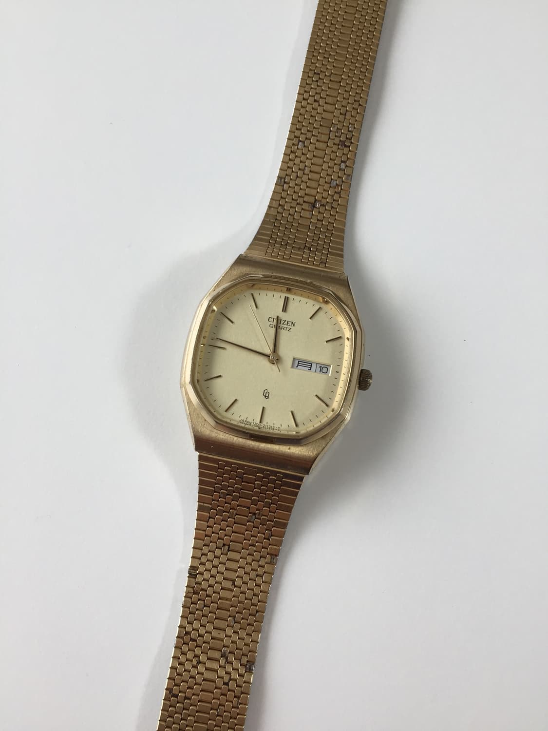 80s citizen octagon gold day-date 상품이미지8