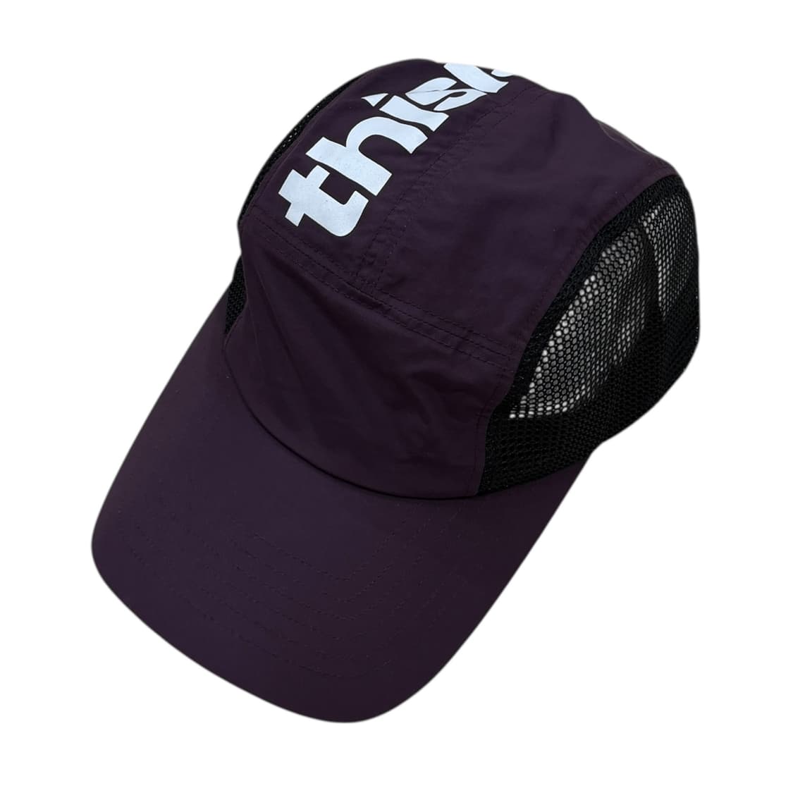 디스이즈네버댓 나일론 메쉬캡 캠프캡 모자 퍼플 보라 상품이미지2