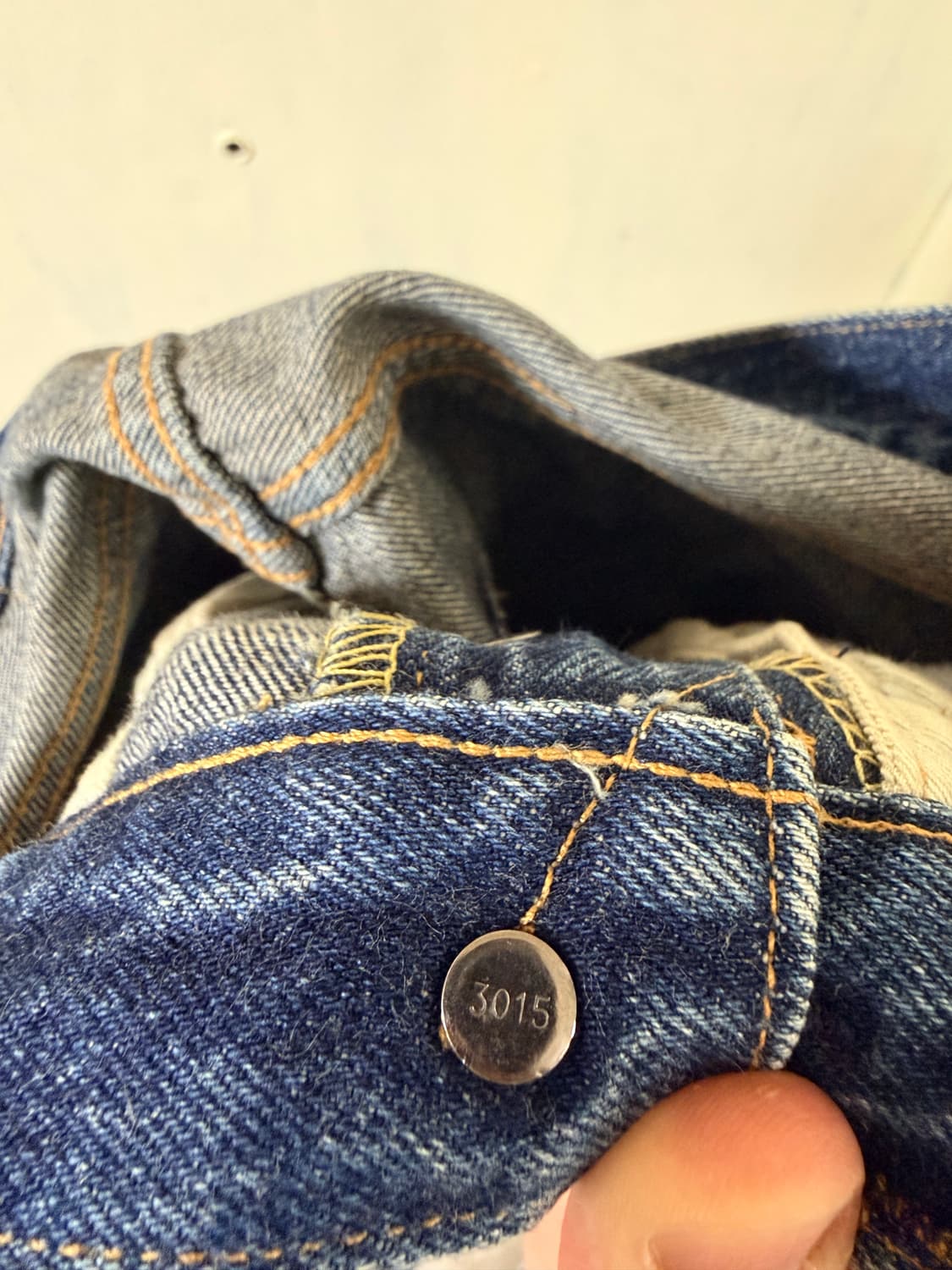 리바이스 503BXX 셀비지 진 허리단면 35cm 상품이미지6