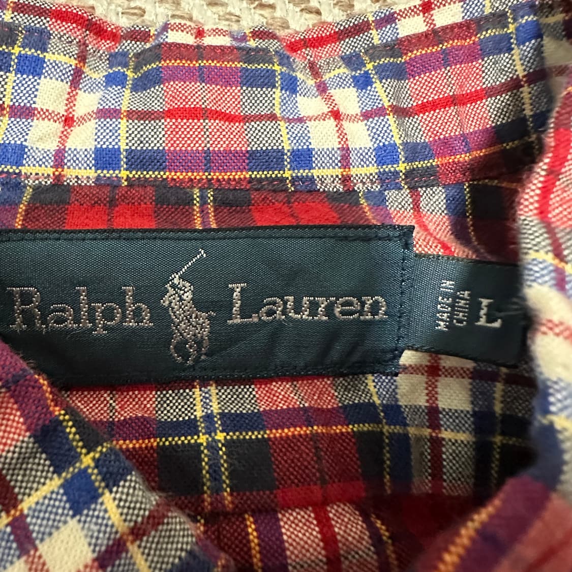 POLO RALPH LAUREN pocket check shirt 상품이미지3