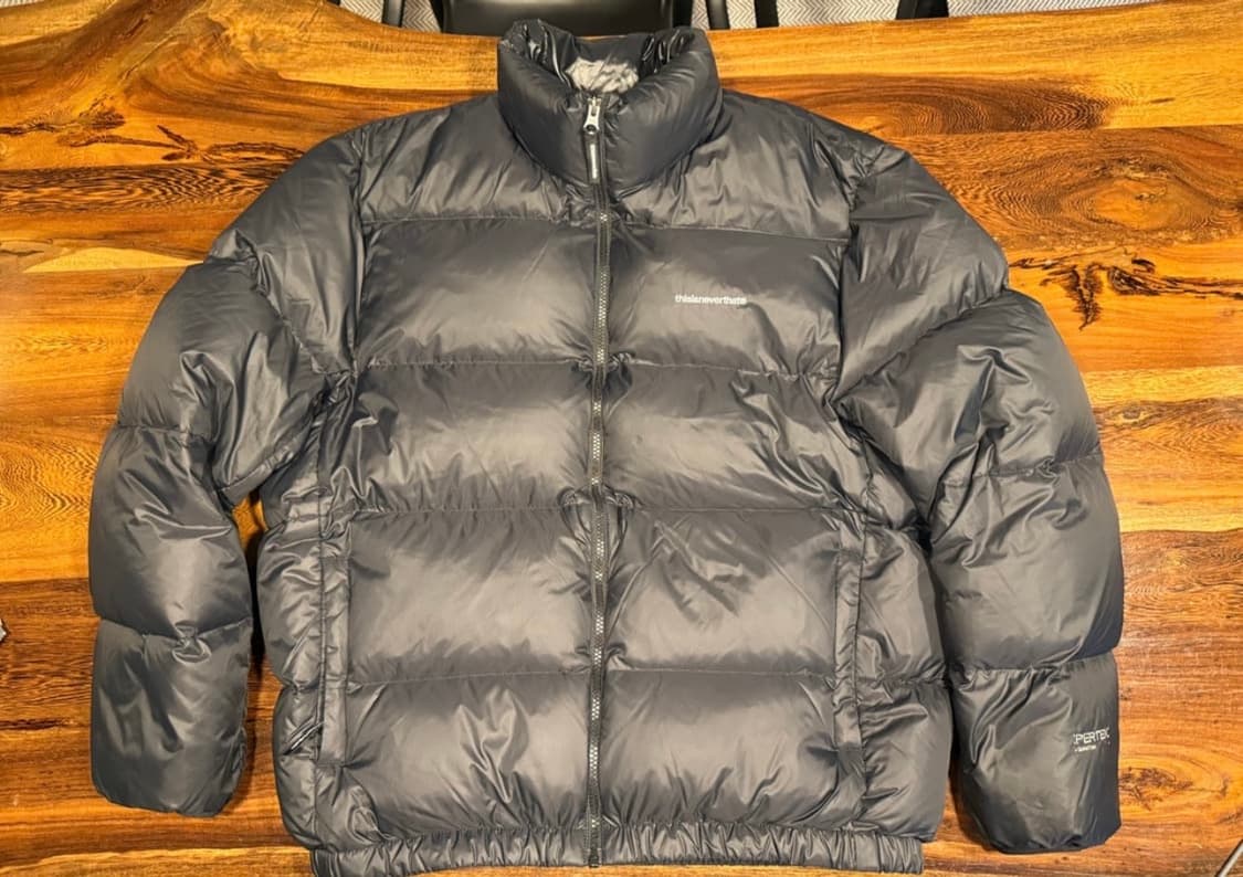 디스이즈네버댓 퍼텍스 T down 패딩 자켓 라지 블랙 상품이미지1