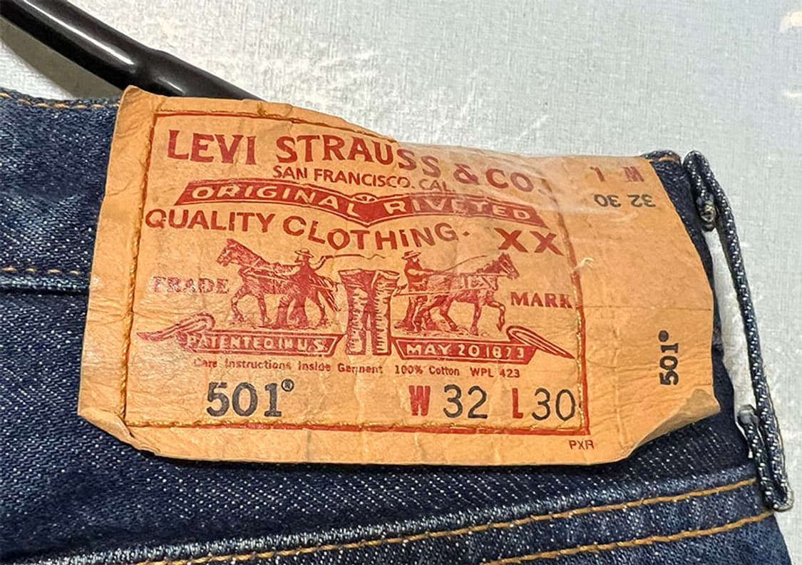 리바이스501 도미니카 남자청바지 단추 일자 겨울 L 31 상품이미지3