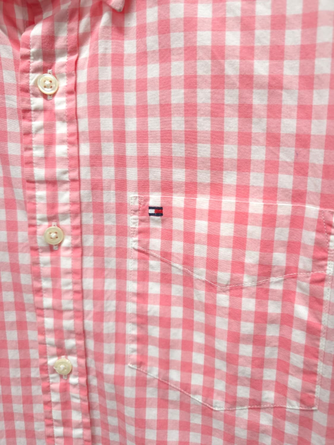 타미힐피거 CLASSIC 깅엄체크셔츠 (95~100) 상품이미지3