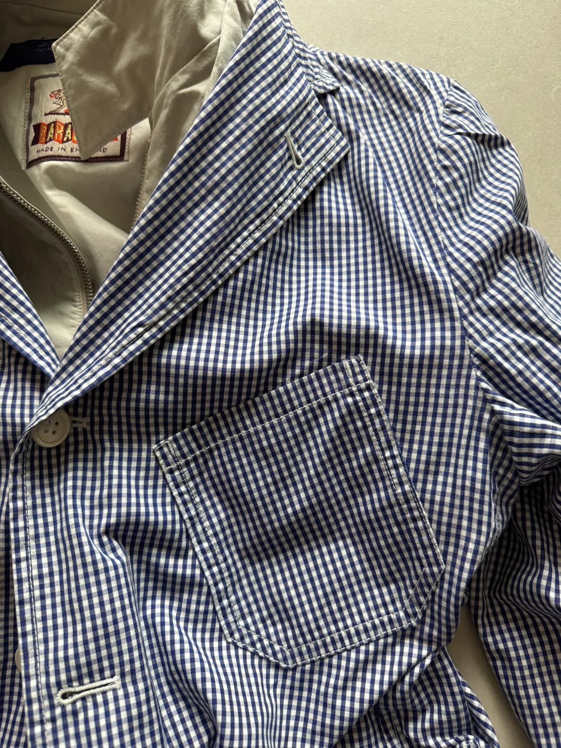 준야 와타나베 맨 꼼데가르송 바라쿠타 리버시블 해링턴 g9 자켓 상품이미지9