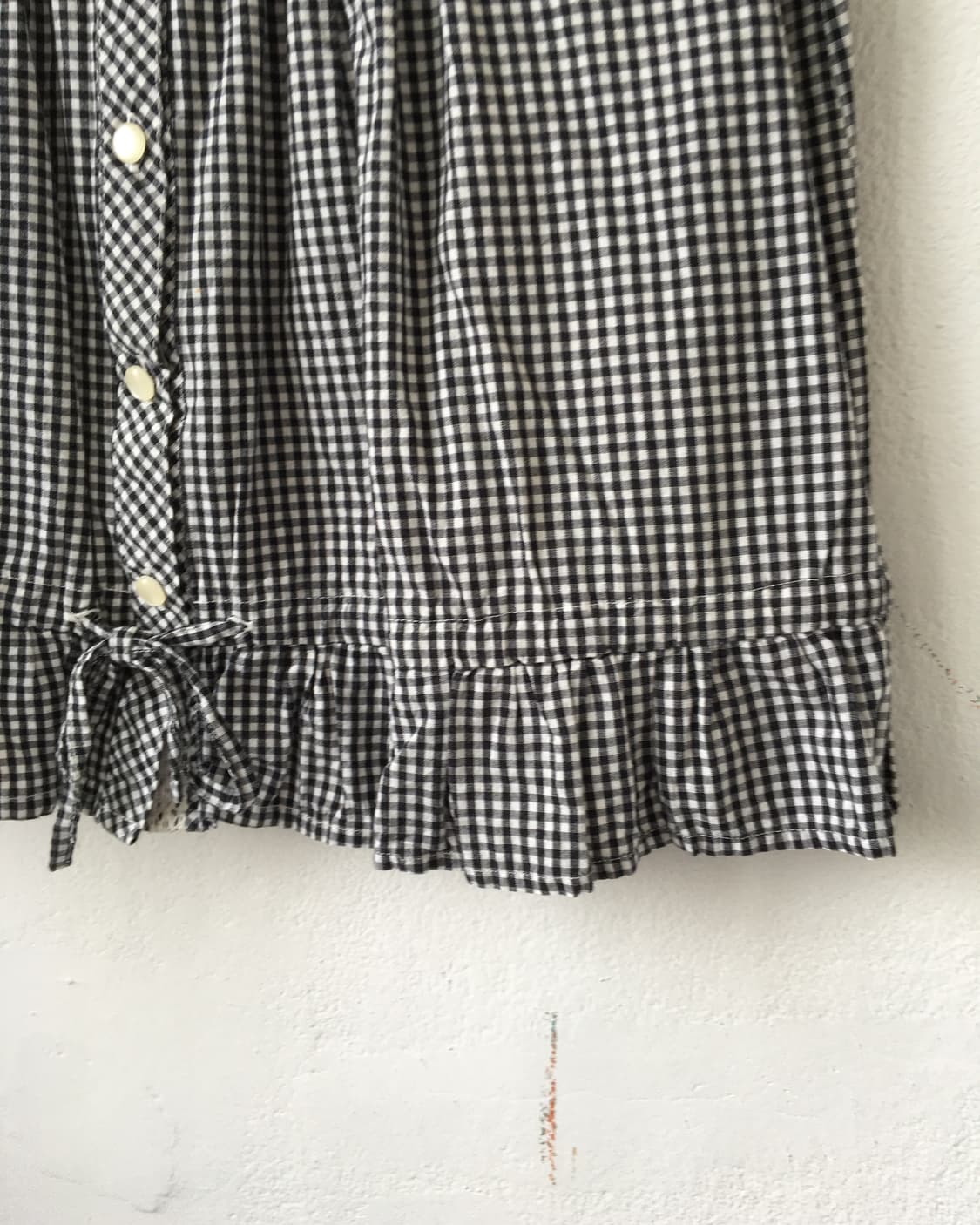 check pattern blouse 상품이미지4