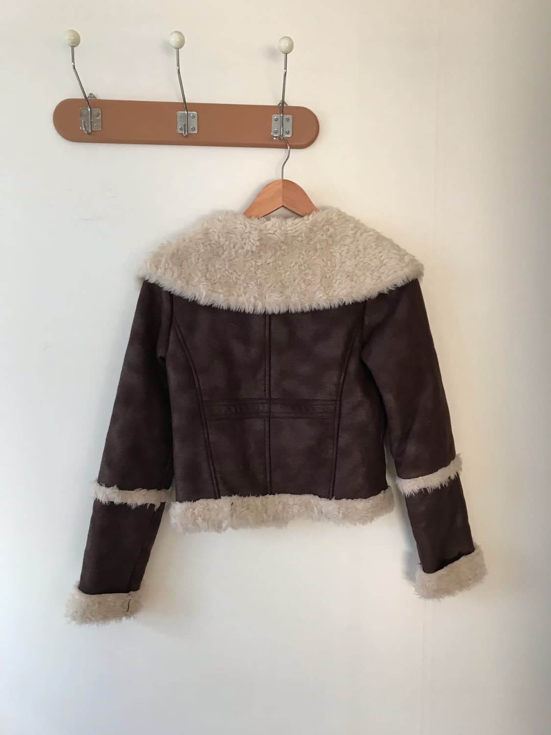 히피 크롭 무스탕 상품이미지4