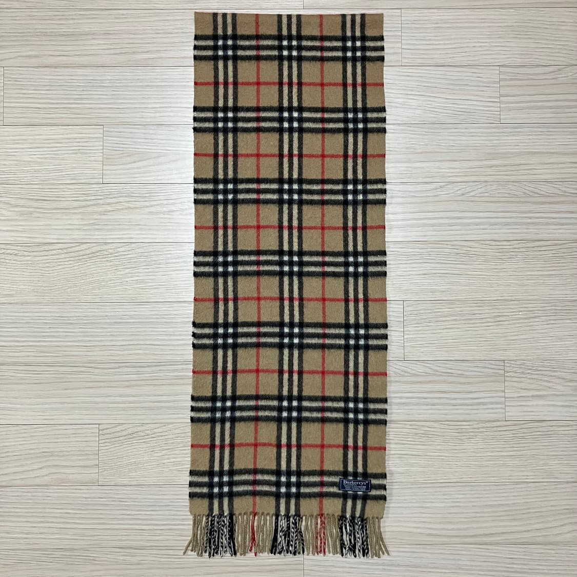 [정품] 버버리 베이지 노바체크 캐시미어 머플러 (burberry) 상품이미지2