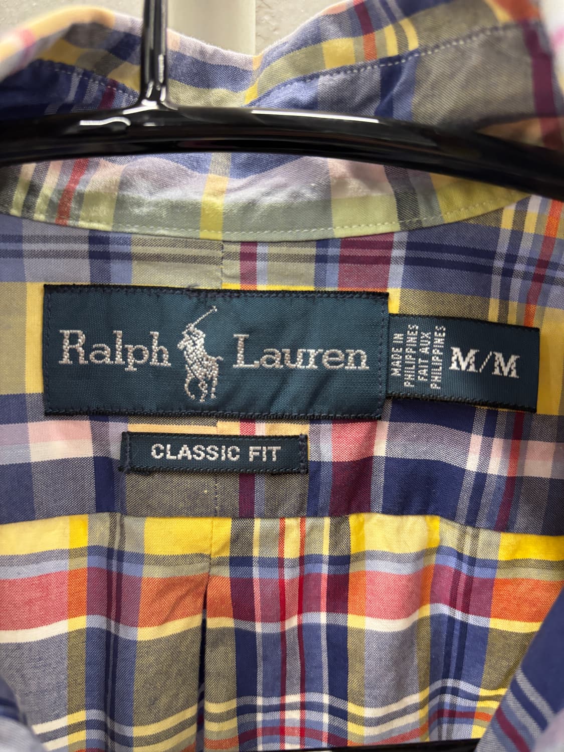 폴로 랄프로렌 체크 셔츠 M 상품이미지4