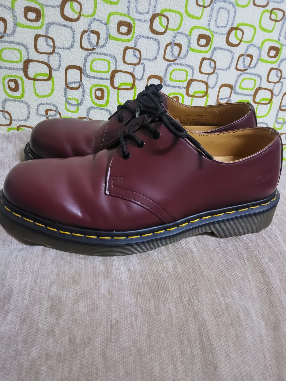 닥터마틴1461 모델 3홀 체리레드 260 상품이미지5