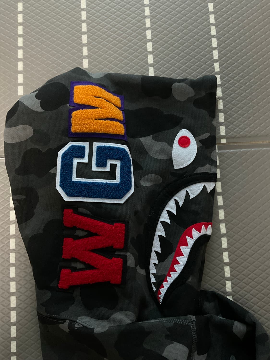 베이프 흑계 후드집업 s사이즈 상품이미지2