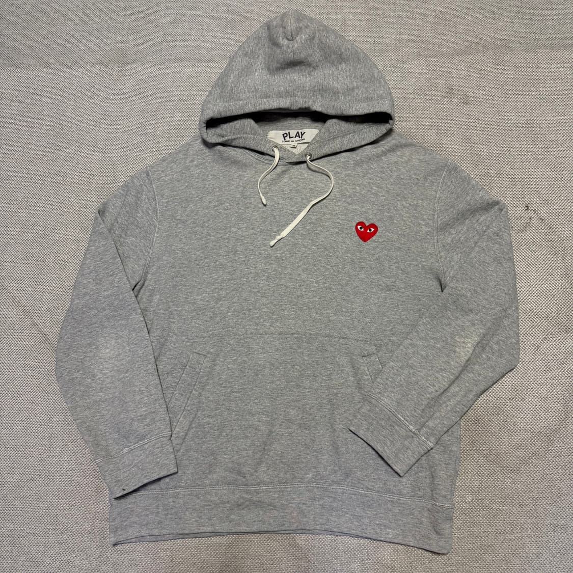 꼼데가르송 레드와팬 후드티 상품이미지1