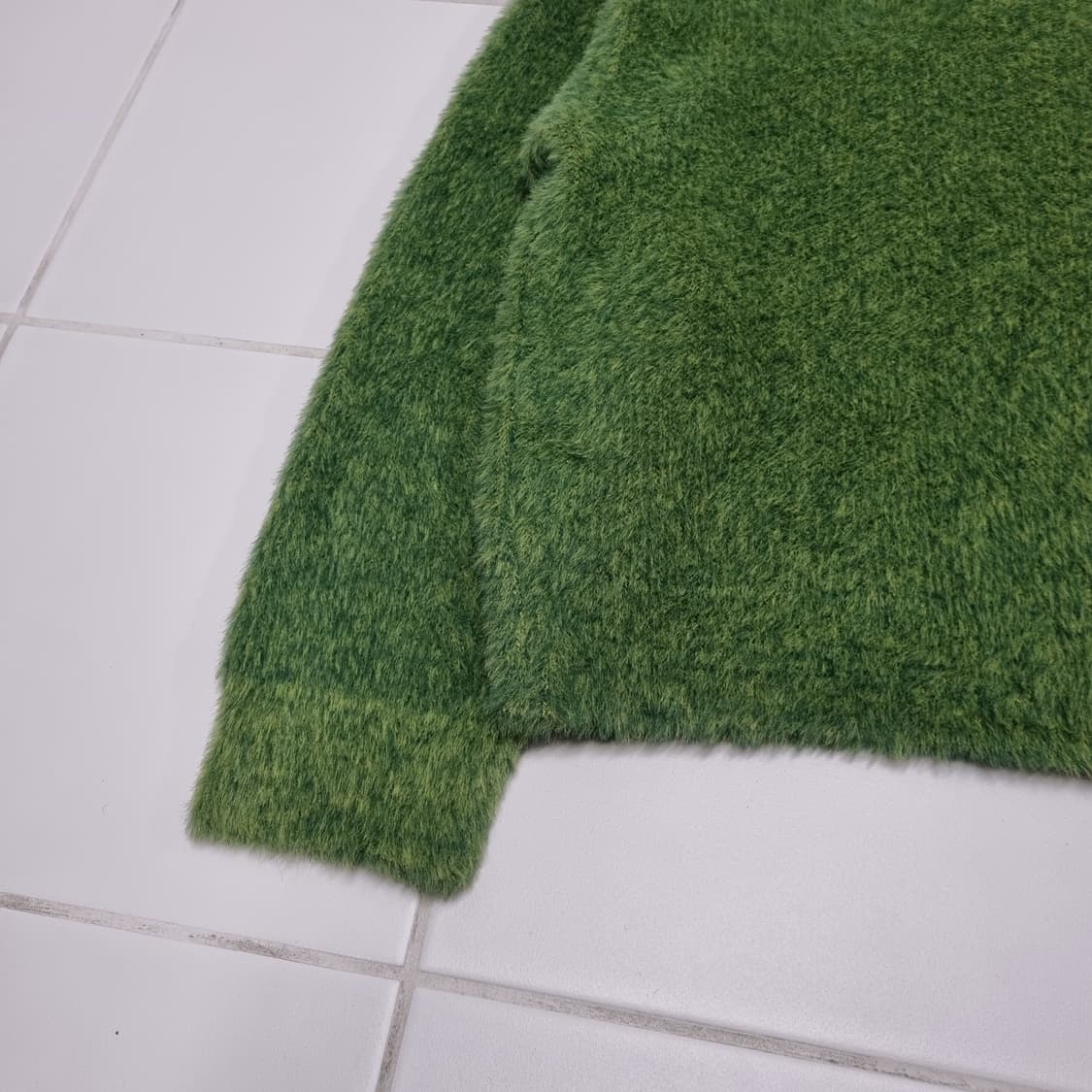 노메뉴얼 헤어리 크롭 니트 - XL 상품이미지9