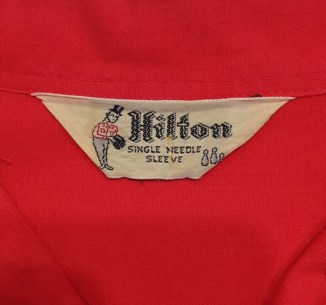 Hilton 힐튼 빈티지 60s 볼링셔츠 (105) 패치워크 상품이미지6