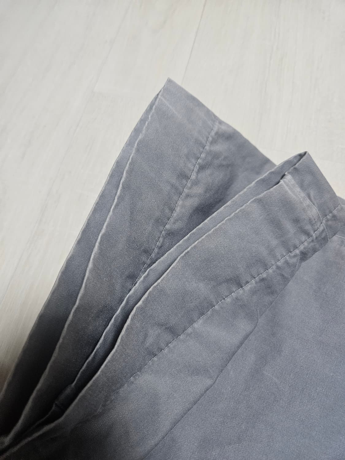 [2] 이얼즈어고 원턱와이드치노 더스티그레이 상품이미지5